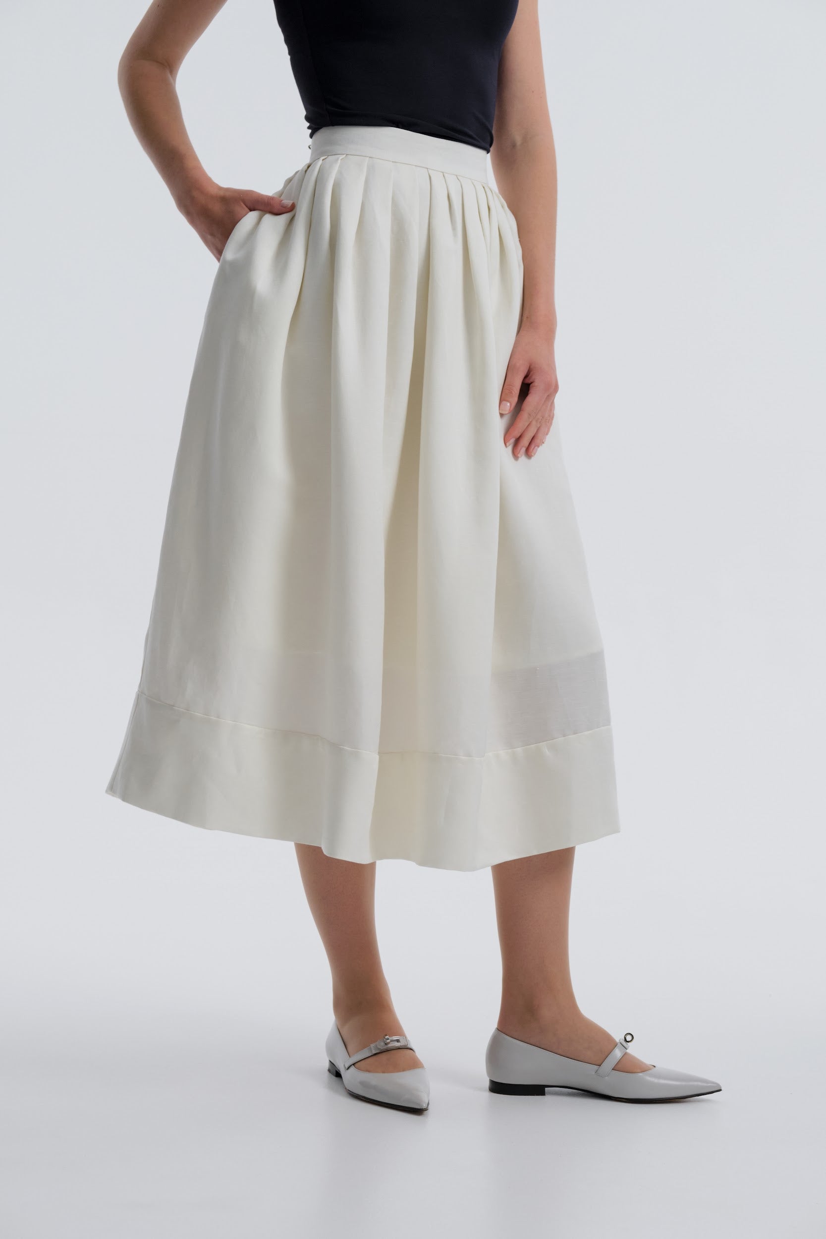 Minorca Lait Midi Skirt
