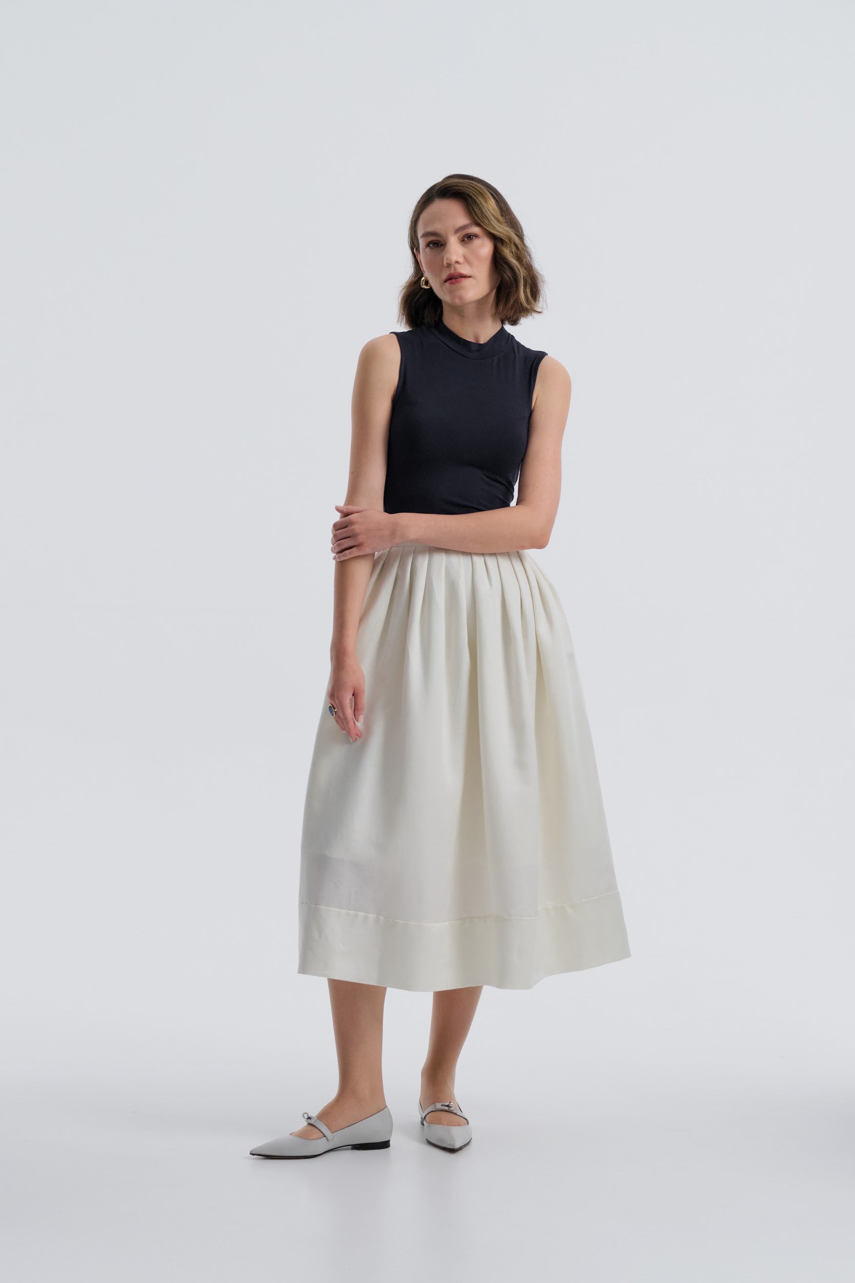 Minorca Lait Midi Skirt