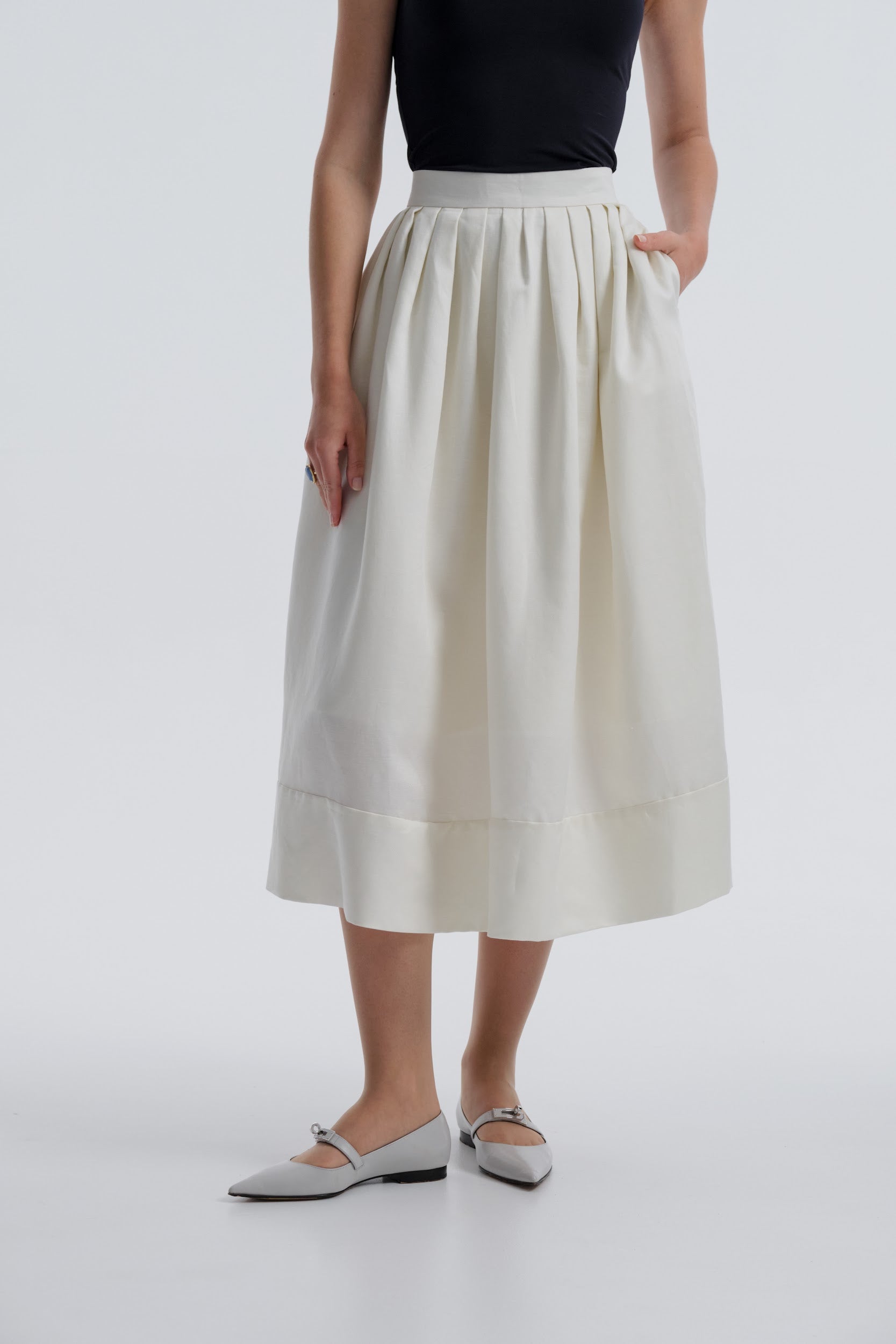 Minorca Lait Midi Skirt